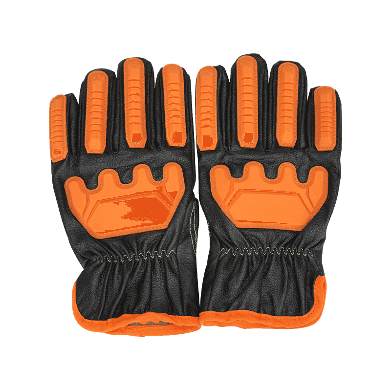 Waterafstotende boogbescherming Anti-impact koeienhuidhandschoenen