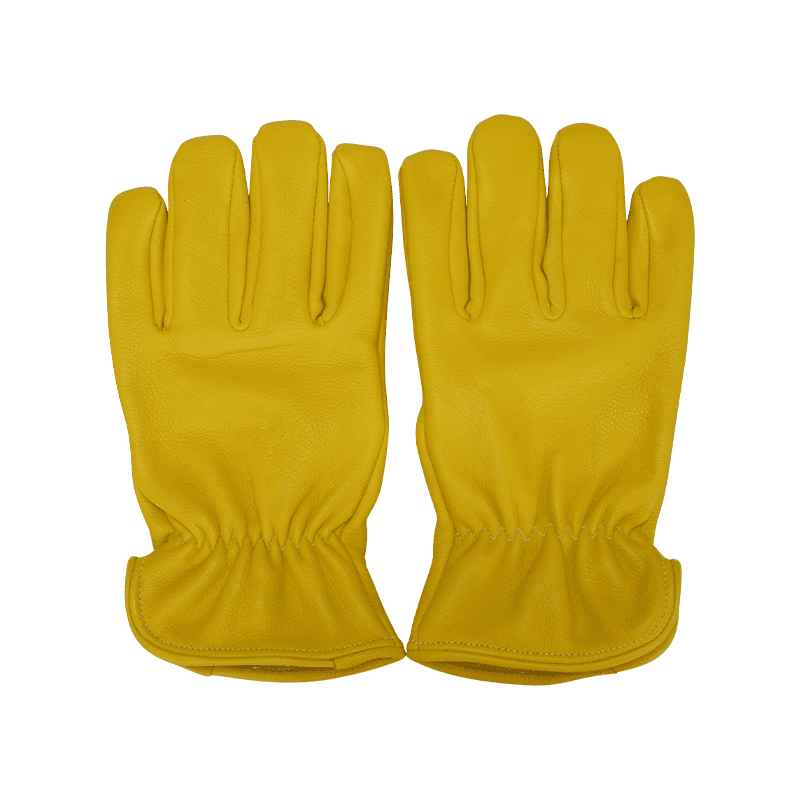 Snijbestendige koeienhuid lederen handschoenen