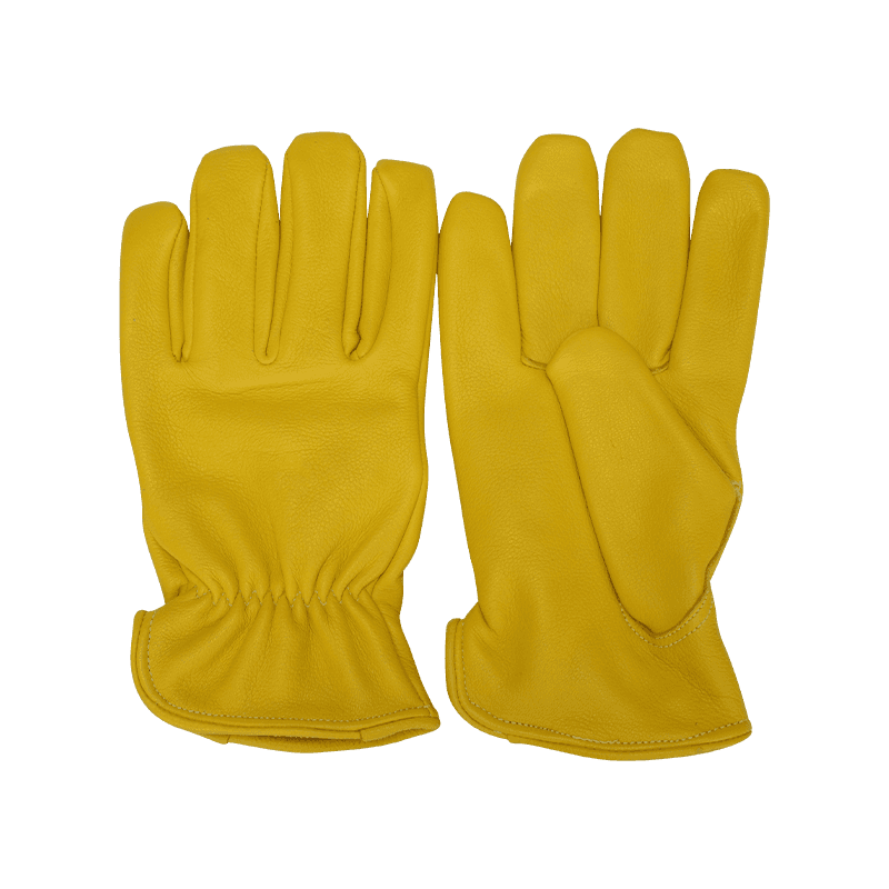 Snijbestendige koeienhuid lederen handschoenen