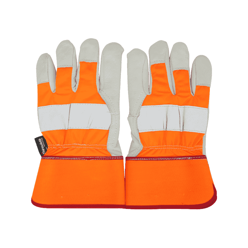 Werkhandschoenen van koenerfleer