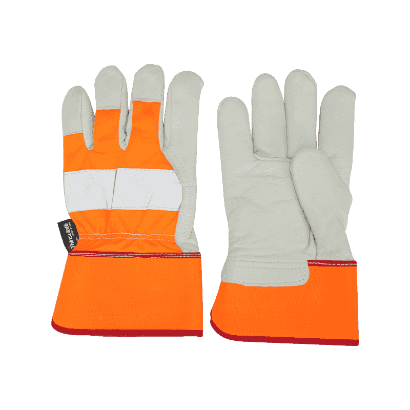Werkhandschoenen van koenerfleer