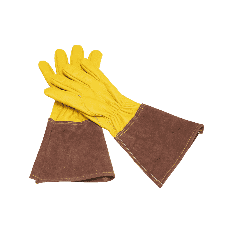 Koeienhuid lederen lashandschoenen